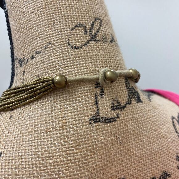 CHAN Luu gold beaded multi strand waterfall necklace‎ and earrings set - Picture 4 of 9